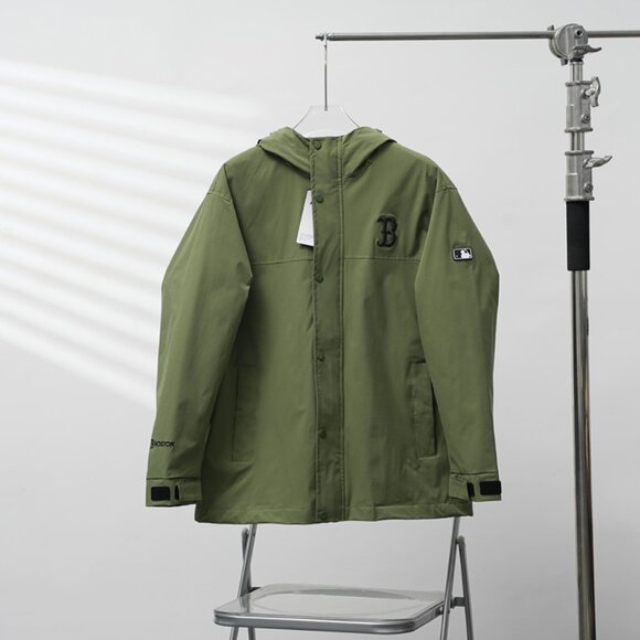 MLB Brown Hooded Jacket - Picture 1 of 9